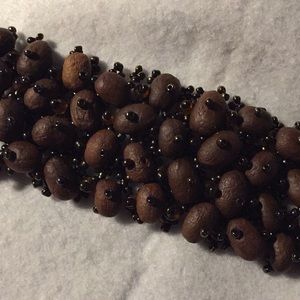Vintage Coffee bean bracelet